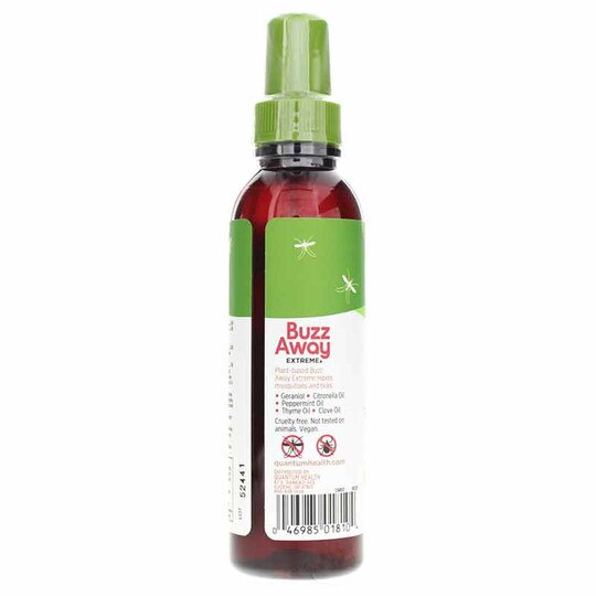 Buzz Away Extreme Natural Insect Repllent Deet-Free, QHT